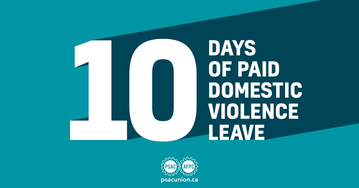 psac_afpc's tweet photo. Escaping family violence shouldn't mean a loss of pay. Call on MP @PattyHajdu to amend Bill C-65 to permit 10 days of paid leave for those dealing with family &amp; domestic violence. https://t.co/c2lOfrZ37w #10Days #December6 https://t.co/BC9bSgUkbd