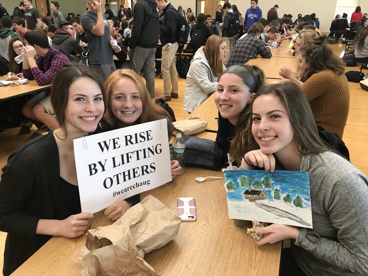 mrhsprincipal's tweet photo. Mid-Week Tweet....taking care of others. #wearechaug https://t.co/OpmDAgrqpR