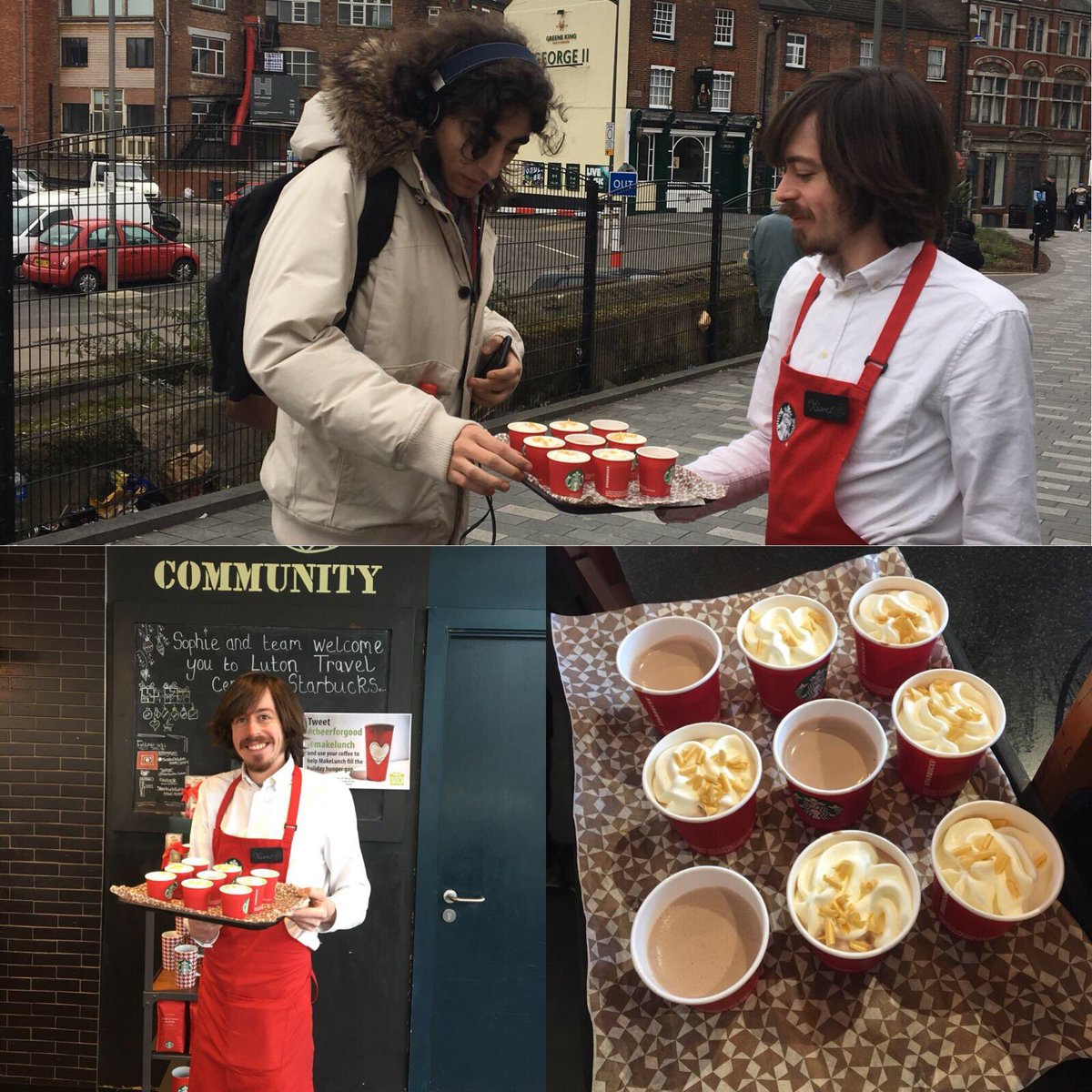 starbucks_luton's tweet photo. Fudge hot chocolate on a rainy day in Luton Starbucks ☕️😍 #CheerForGood #fudge #tobeapartner #Starbucks @MakeLunch https://t.co/GXXNt5Fxkt