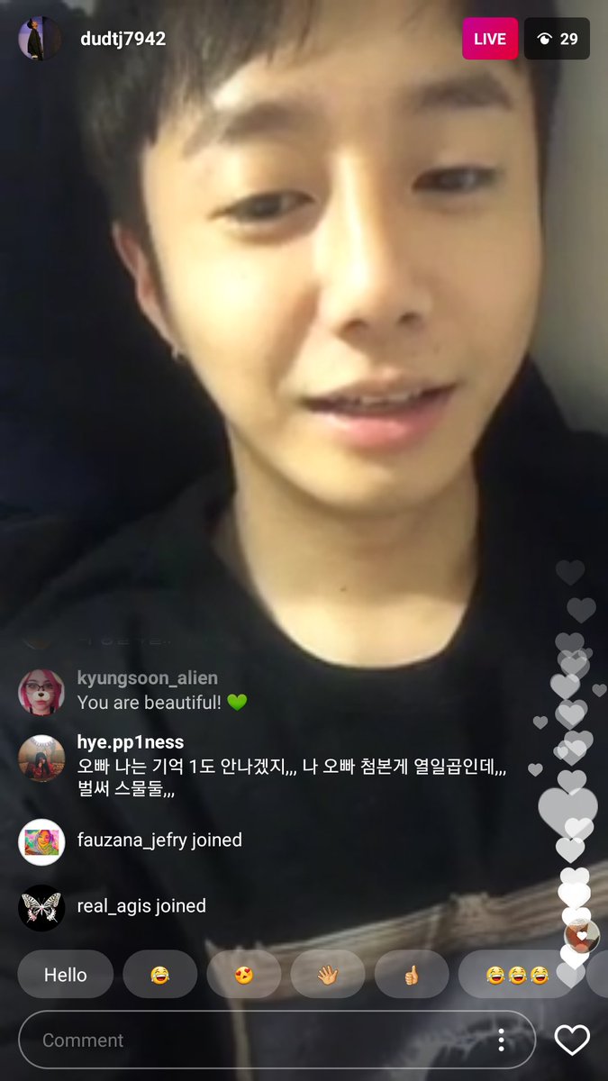 MPirePH's tweet photo. Jerry's Live IG! :) @dudtj7942 https://t.co/lFE3ScBBDO