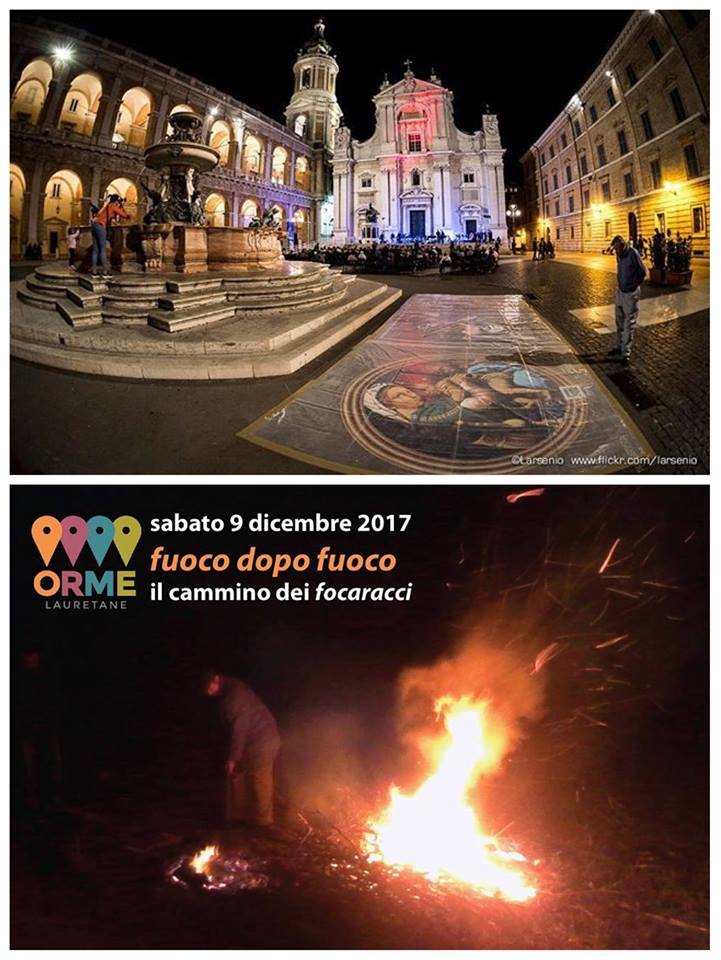 LoretoTurismo's tweet photo. #Fuoco dopo fuoco🔥
Racconto itinerante della #Venuta, la miracolosa traslazione della #SantaCasa di Maria da #Nazareth a #Loreto, con passeggiata alla riscoperta dei tradizionali #focaracci accesi nella notte per illuminare il cammino degli #Angeli
Info: https://t.co/HshaDnBF0H https://t.co/iJsSiKJGE6