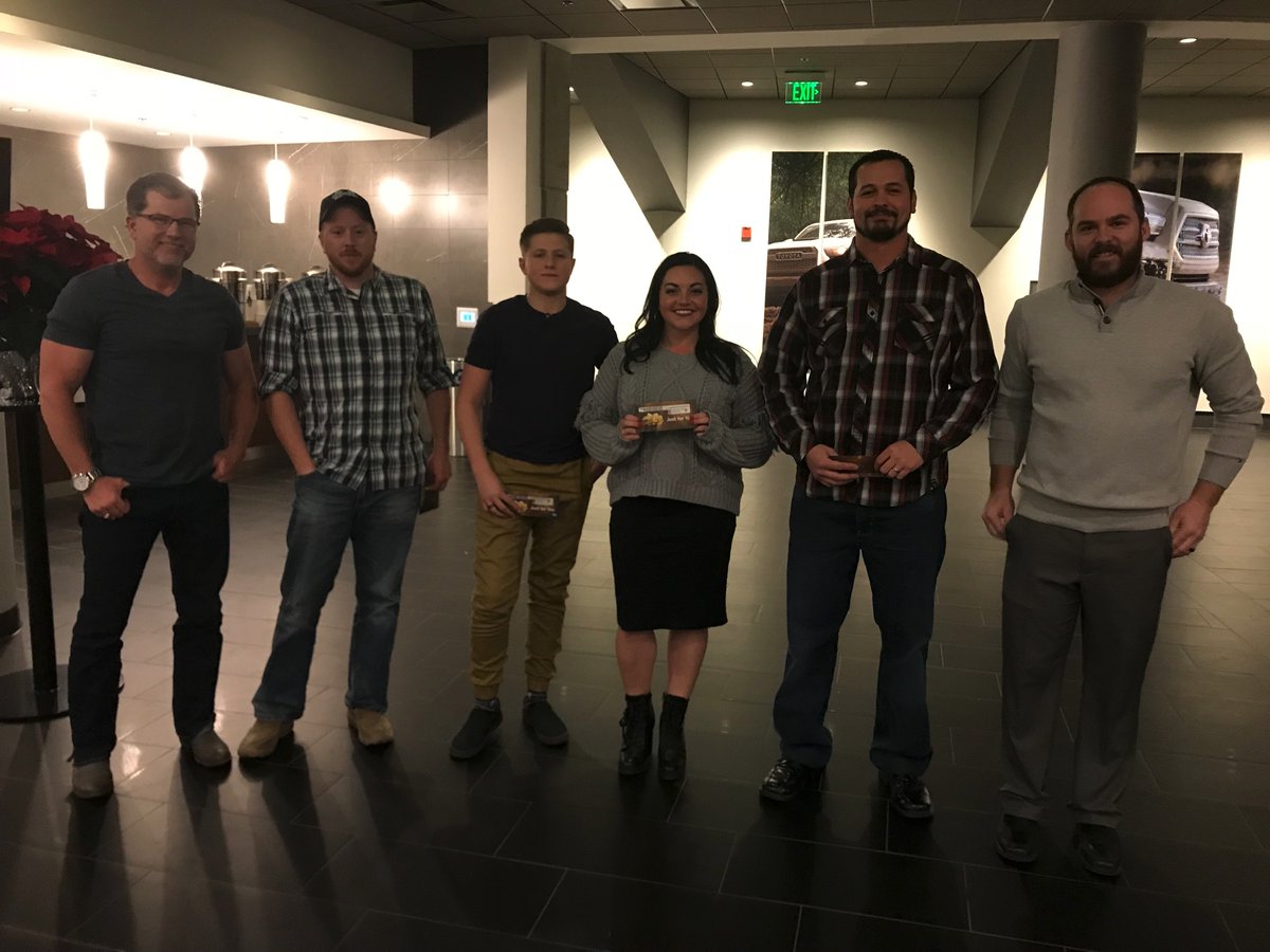 rydalchelectric's tweet photo. Thank you to all of our electricians who came to our annual Christmas party last night. This year we were able to host it at one one of our completed projects from 2017, @vivintarena. It was a blast! #Christmas #IBEW #eletricians https://t.co/x9Drl9lG85