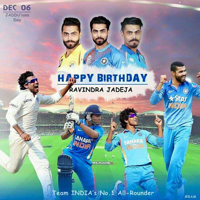   Happy Birthday sir Ravindra jadeja 