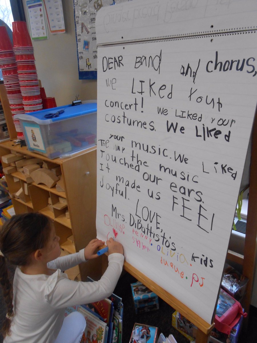 nconsaul's tweet photo. We are showing appreciation for our QUEST Band and Chorus!!!! We wrote a letter to them to share with them how their music made us feel! Some of us decided to write our own notes to members in the band. https://t.co/775JQDiE6I
