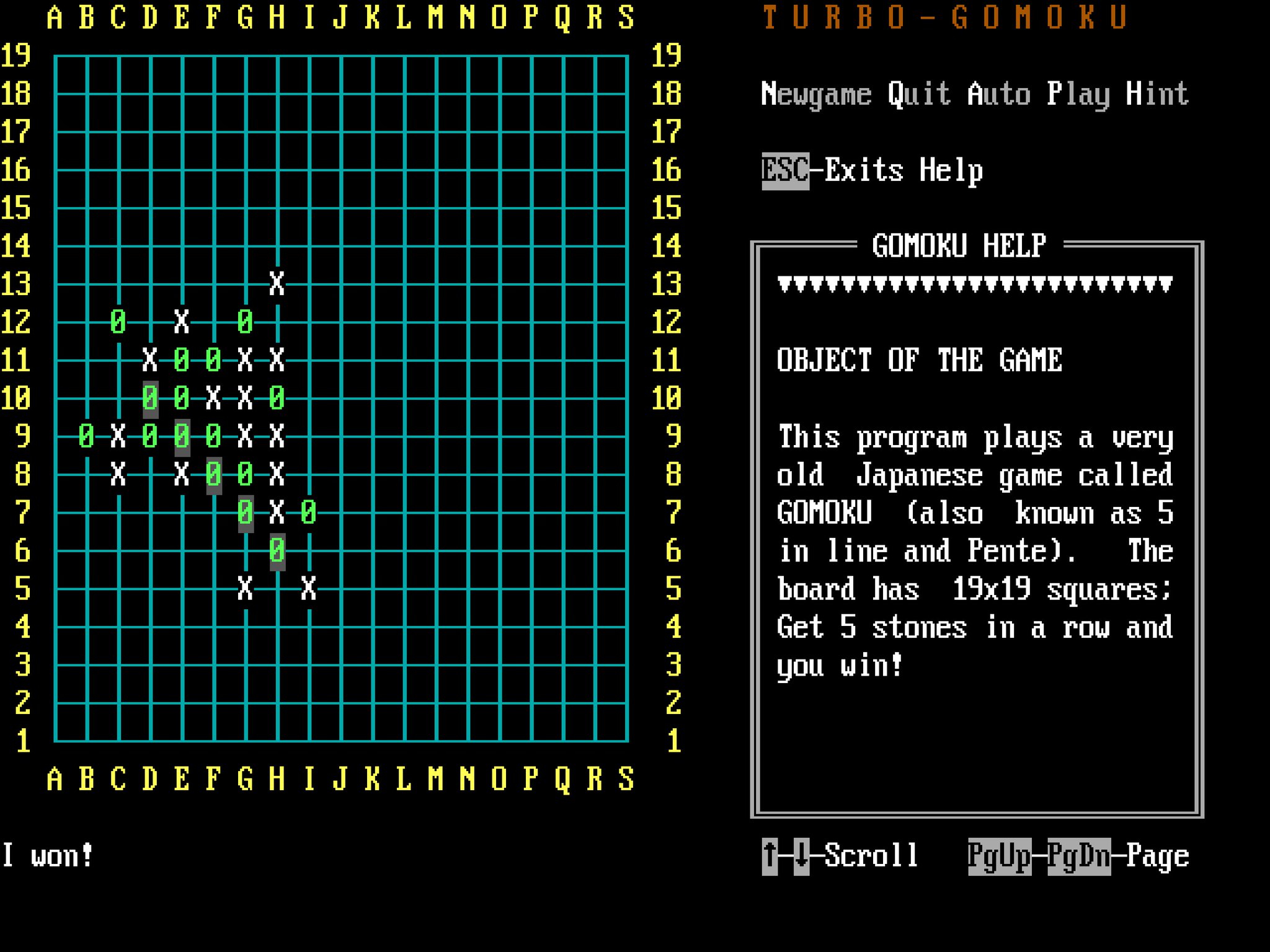 source code game turbo pascal
