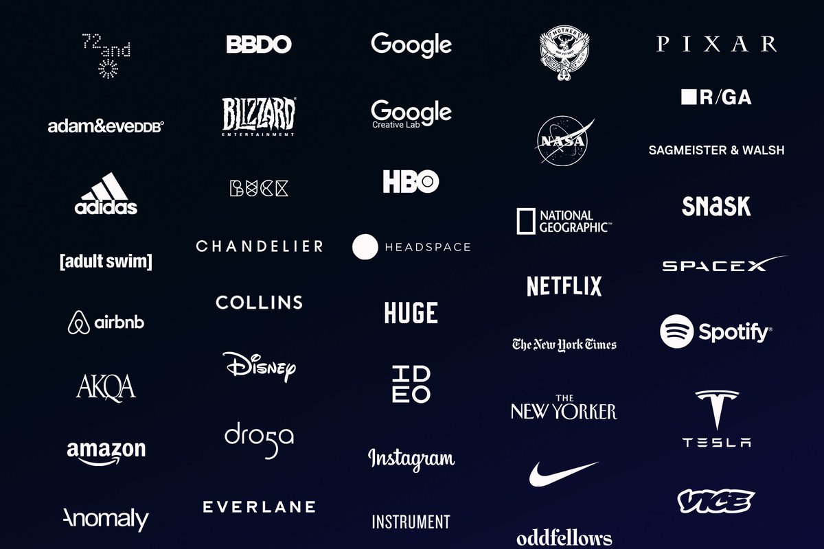 The 50 companies creatives would kill to work for full-time, according to <a href="/WNotW/">Working Not Working</a>'s annual survey. bit.ly/2AB1BnO