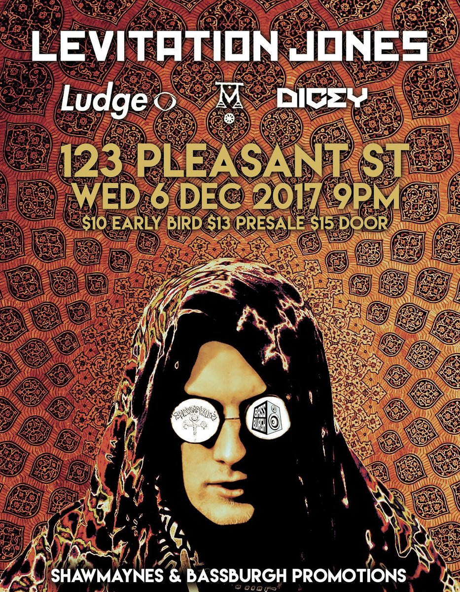 Win 2 FREE tickets to @levitationjones &amp; @LudgeMasterFlex tonight <a href="/123pleasant/">123 Pleasant Street</a> !!!
RT &amp; follow <a href="/Shawmaynes/">Shawmaynes</a> &amp; <a href="/123pleasant/">123 Pleasant Street</a> to win!!! 🔊👁🔊
Winner picked at 7pm!