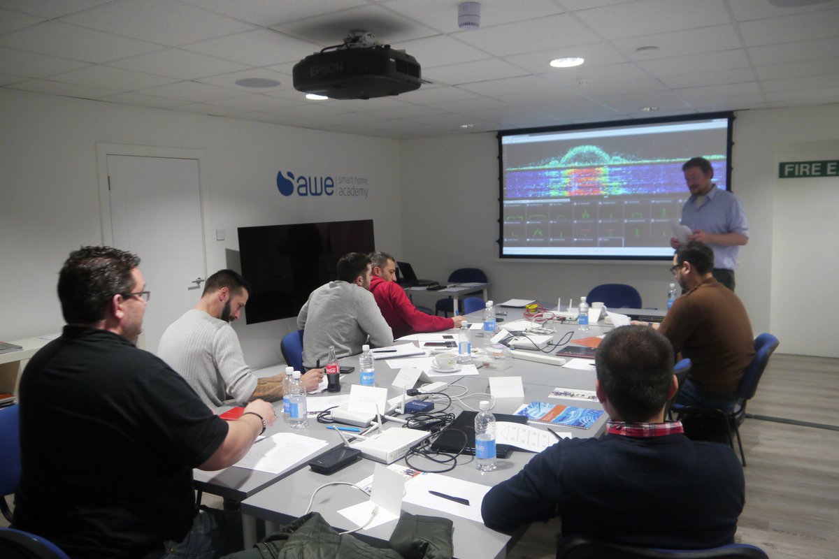 CEDIA_EMEA's tweet image. More great networking training has been taking place at @awe_europe this week. Well done to all our students and thanks to @Mal_AWE for teaching. Final day to go tomorrow! #networkingpros #Trainfortomorrow