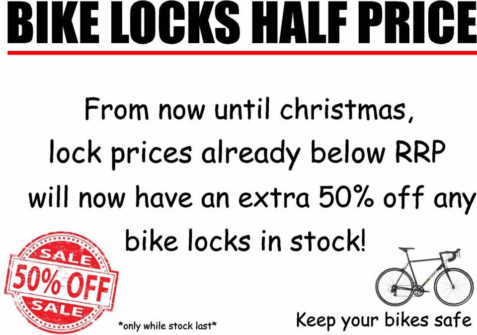 team_printing's tweet photo. Bike locks are now half price from now until christmas! Quick grab yours now whilst you can. #sdlservices #stockport https://t.co/autMxD5d4g