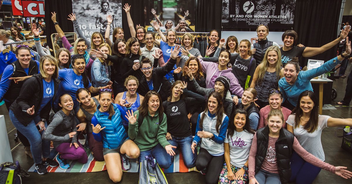 oiselle's tweet photo. Share the #runlove this season! Show us how you #rungather + win a limited edition Girl Gang Print! https://t.co/BNX4htJf35