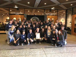 Del Campo High School's student-run nonprofit organization, Kids Helping Kids, was recently recognized as one of Sacramento County's 2017 Heros of Human Services Award by the Board of Supervisors. Read more at: tinyurl.com/DelCampoKHK