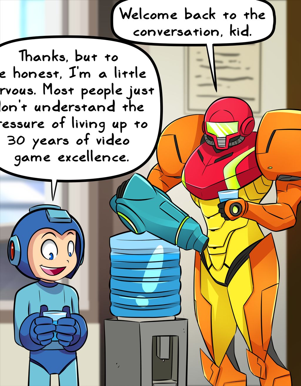 Ready Soup News Feed on X: Megaman 11 yall! t.cojYwudq4LTs  megaman megaman11 metroid samus webcomic comic cartoon gamer game  videogames t.coCfBsfTwy9Q  X