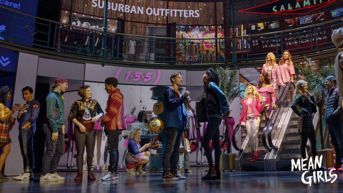 For best results, make sure your holiday shopping trip is always perfectly coordinated. #MeanGirlsBway