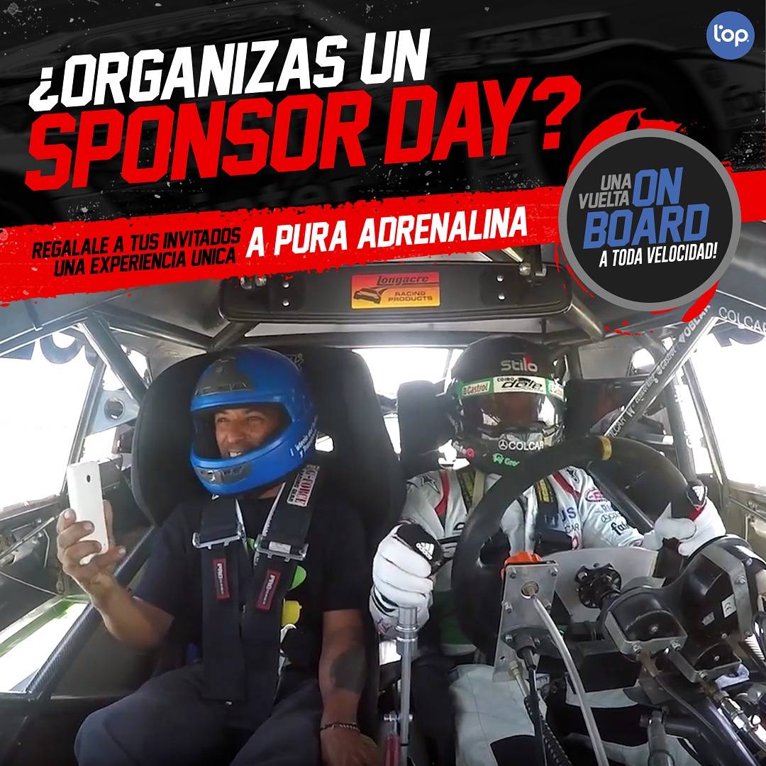¿Organizás un Sponsor Day? 👉 Regalale a tu invitado una experiencia única ▶ Contactate en lop.com.ar ▶