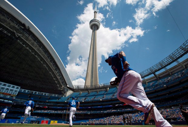 CP24's tweet image. Rogers considering sale of Toronto Blue Jays cp24.com/sports/rogers-…