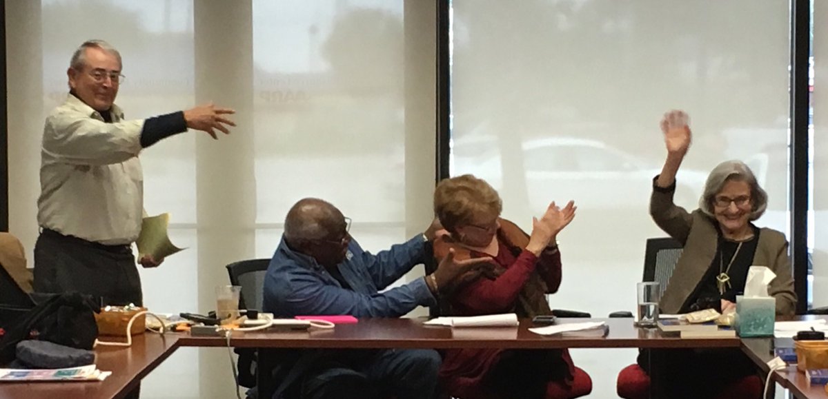 CandiThinks's tweet photo. .@AARPAL's State President @jackcbrad kicking off a panel on empowering volunteers at the South Region team meeting. https://t.co/tnN85iIJON