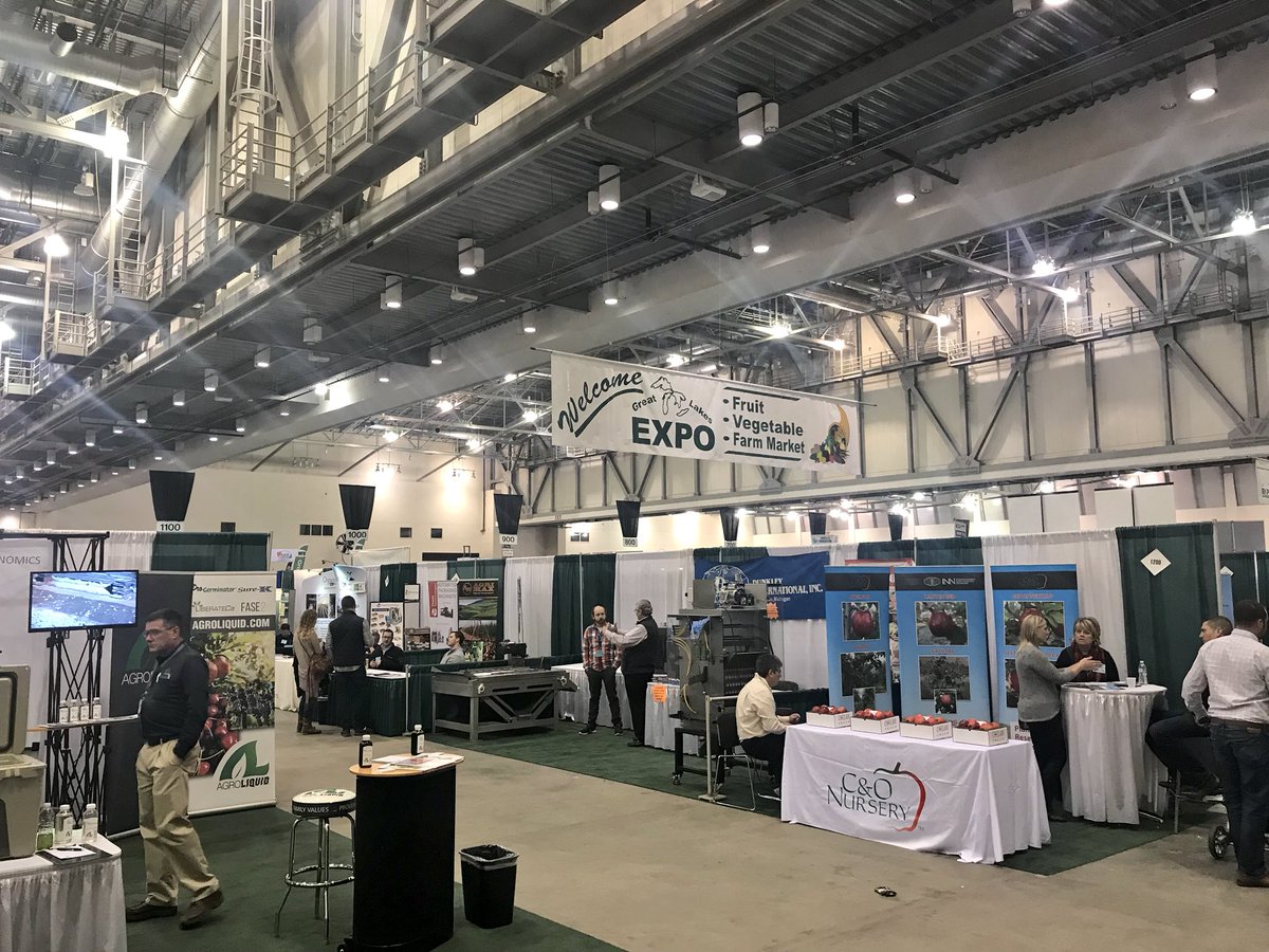 Great time at the Great Lakes Fruit, Vegetable &amp; Farm Market EXPO in Grand Rapids!