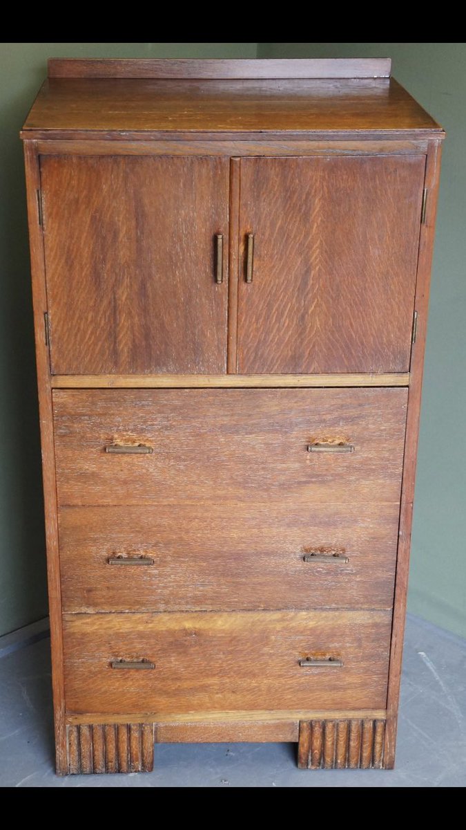 Smt Antiques On Twitter Vintage 1940 S Solid Oak Harp Bedroom