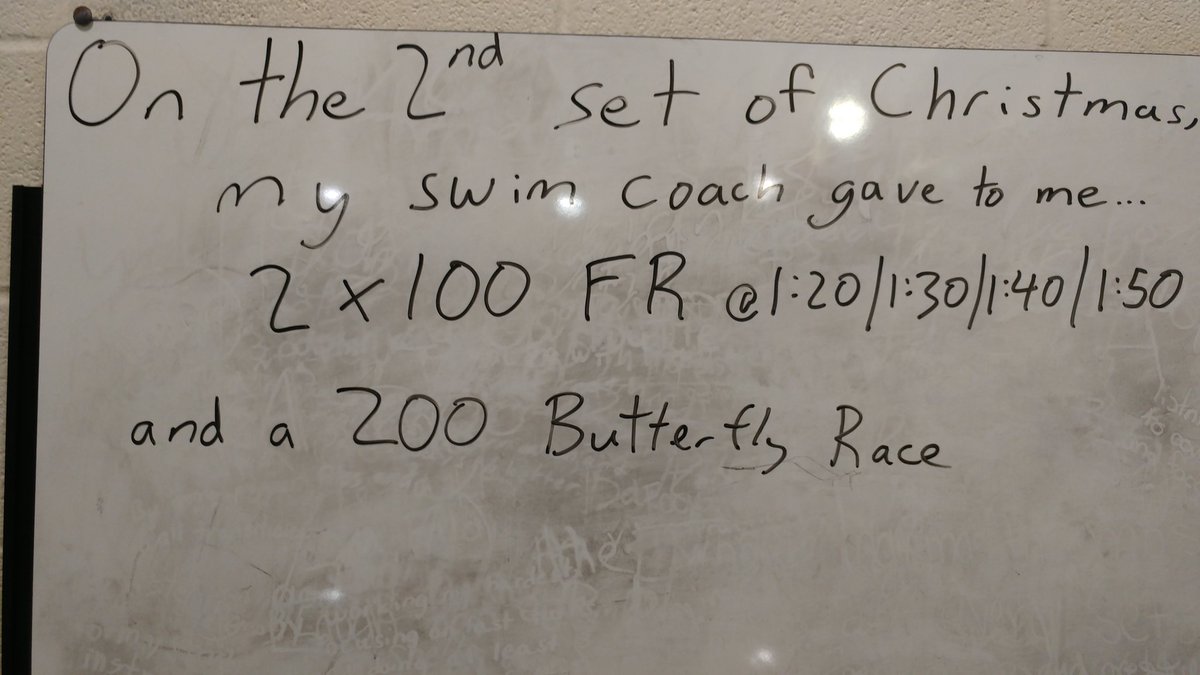 coachkylem's tweet photo. Two down, 10 more to go. π #12SetsofChristmas https://t.co/TRXJClEDhu