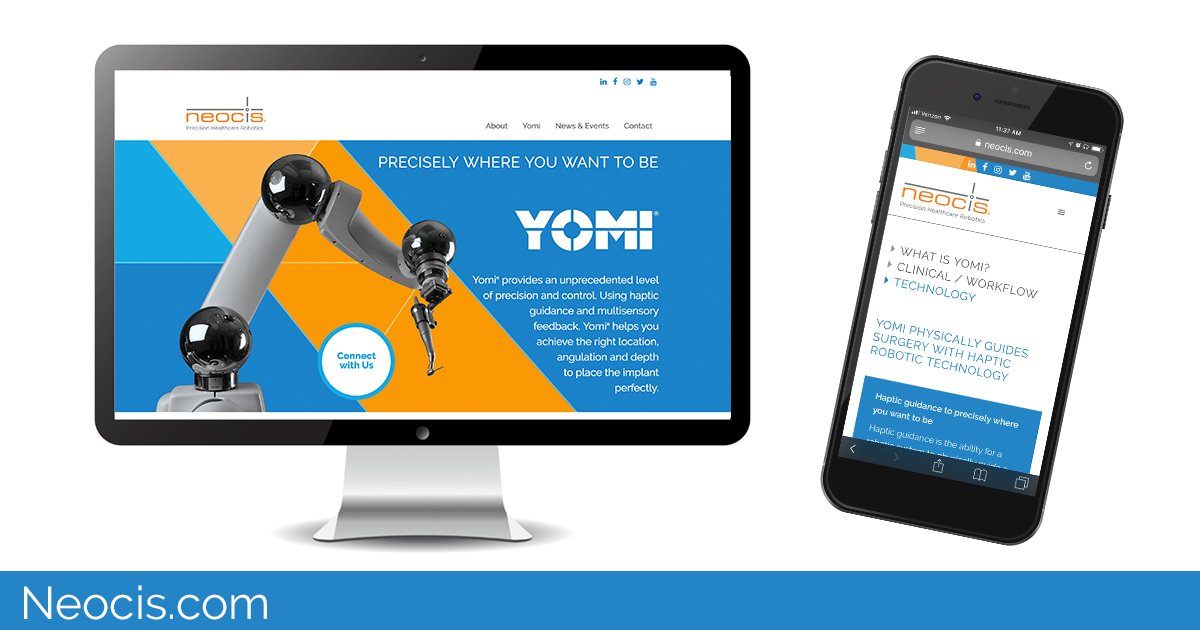 yomirobot's tweet photo. Meet #YomiRobot at our new website: https://t.co/AdOtMtMace #surgicalrobotics #dentalsurgery #dentalimplants https://t.co/35UzLEv3Bk