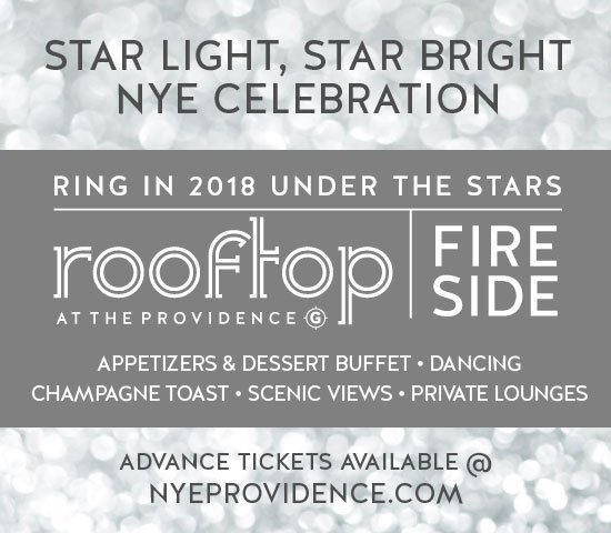 Are you ready to ring in the new year? Dance your way into 2018 at <a href="/rooftoppvd/">Rooftop</a> during their Star Light, Star Bright New Year's Eve Celebration! Head to RIMonthly.com to learn more. [SPONSORED CONTENT]