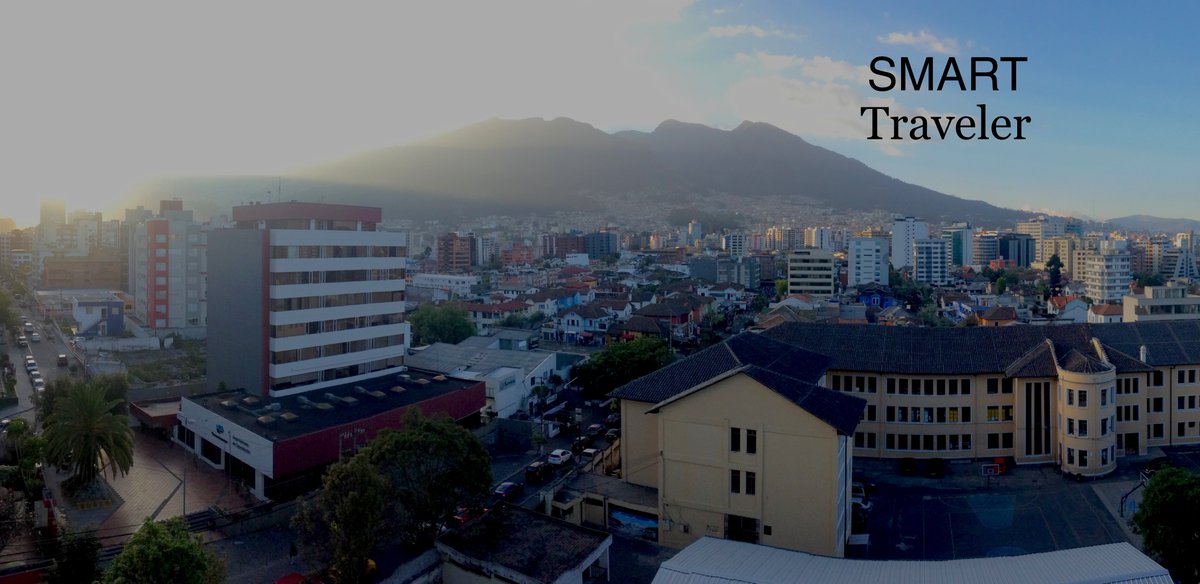 SmartTraveler4's tweet photo. La ciudad con un sol grande. 💙❤️💙 #SmartTraveler siempre contigo en los mejores lugares 😉👏🏽.  #Quitof https://t.co/BWinqw15lu