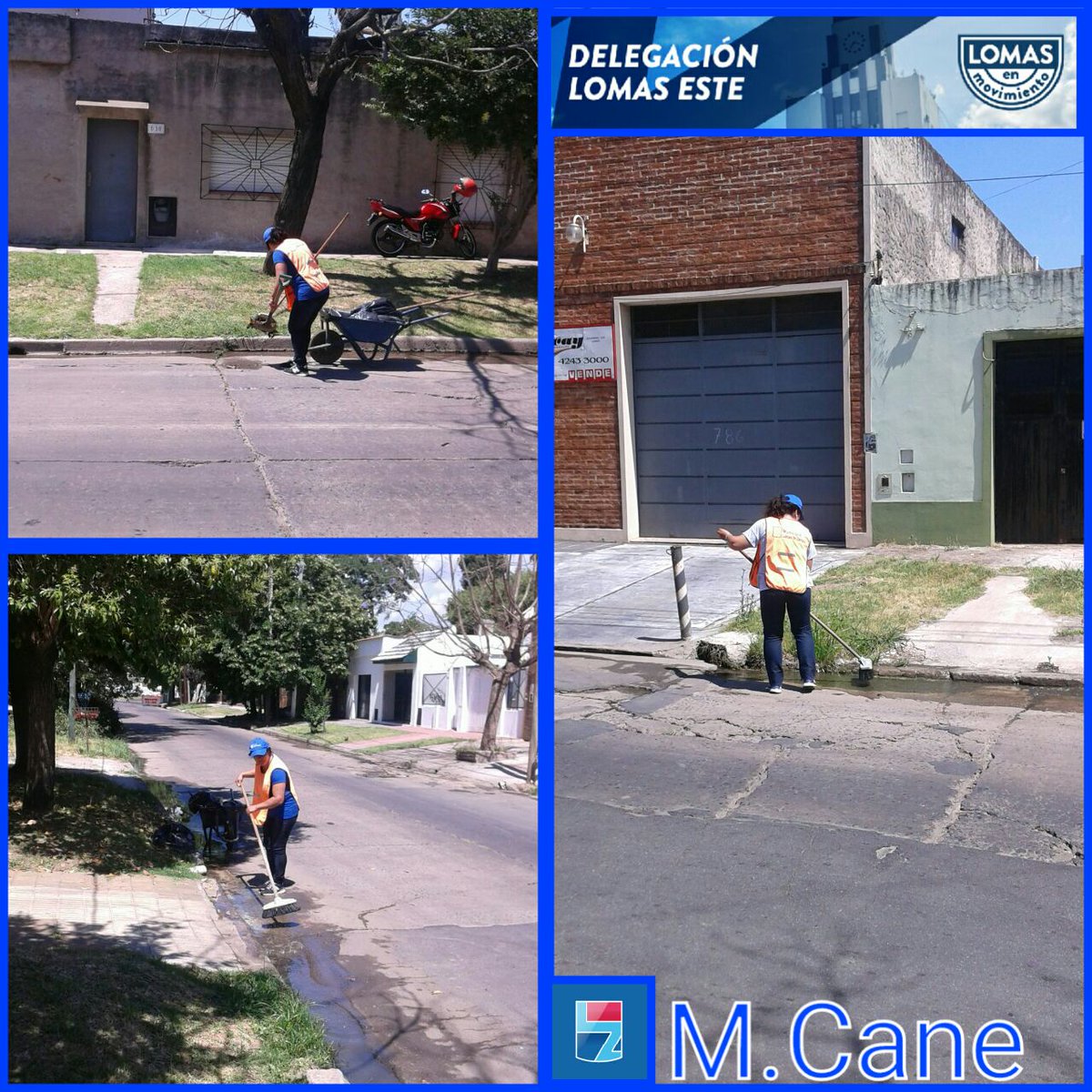 gastonlassalle's tweet photo. #LomasDeZamora Tareas de Barrido, Limpieza y Recolección en #LomasEste #LomasEnMovimiento #SecretaríaDescentralizada @MunicipioLdeZ @minsaurralde @JuanStigliano https://t.co/OXRvqrjF95