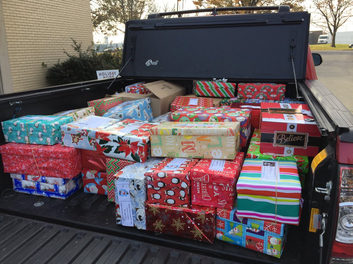 100+ NEM children will be very excited to receive a Holiday Hope Chest this Christmas, thanks to <a href="/VolunteerLV/">Volunteer Center of the Lehigh Valley</a>!
