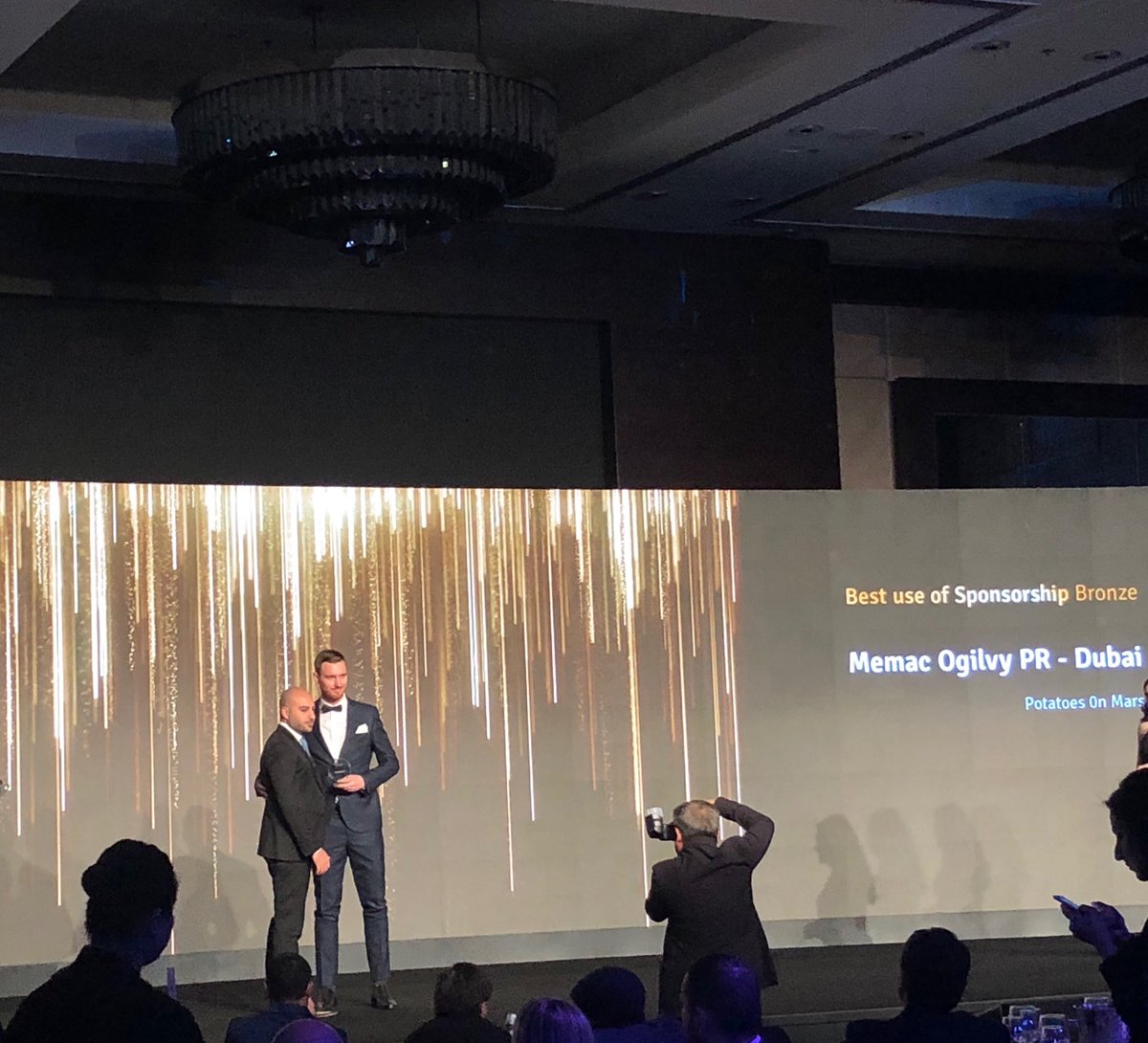 Bronze for Best use of Sponsorship! 🙌😀 #MEPRAwards #GoTeam #MemacOgilvy 
<a href="/Ogilvy/">Ogilvy</a>
