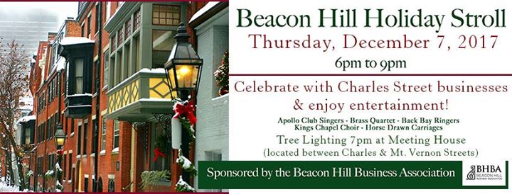 BostonCentral's tweet photo. Tomorrow starting at 6 pm, head to the Beacon Hill Holiday Stroll for some #freefamilyfun ! #seasonalfun #bostonfamilyfun https://t.co/WOyt4MnnLJ https://t.co/GROmfV1wTi