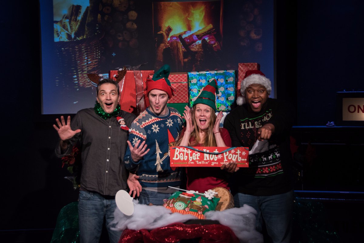 BricolagePGH's tweet photo. Holiday Excursions Idea #1: Fabulously Fresh, Fried, &amp; Funny Friday! Start off with killer Korean food @baebaeskitchen, head to Bricolage for A Christmas Story, finish w/ @ArcadeComedy's The babyGRAND Show w/ @McCanlus &amp; @sikeitsmissy. Details &amp; tix https://t.co/7hp8gUGxzm https://t.co/io0a7ZrDpF
