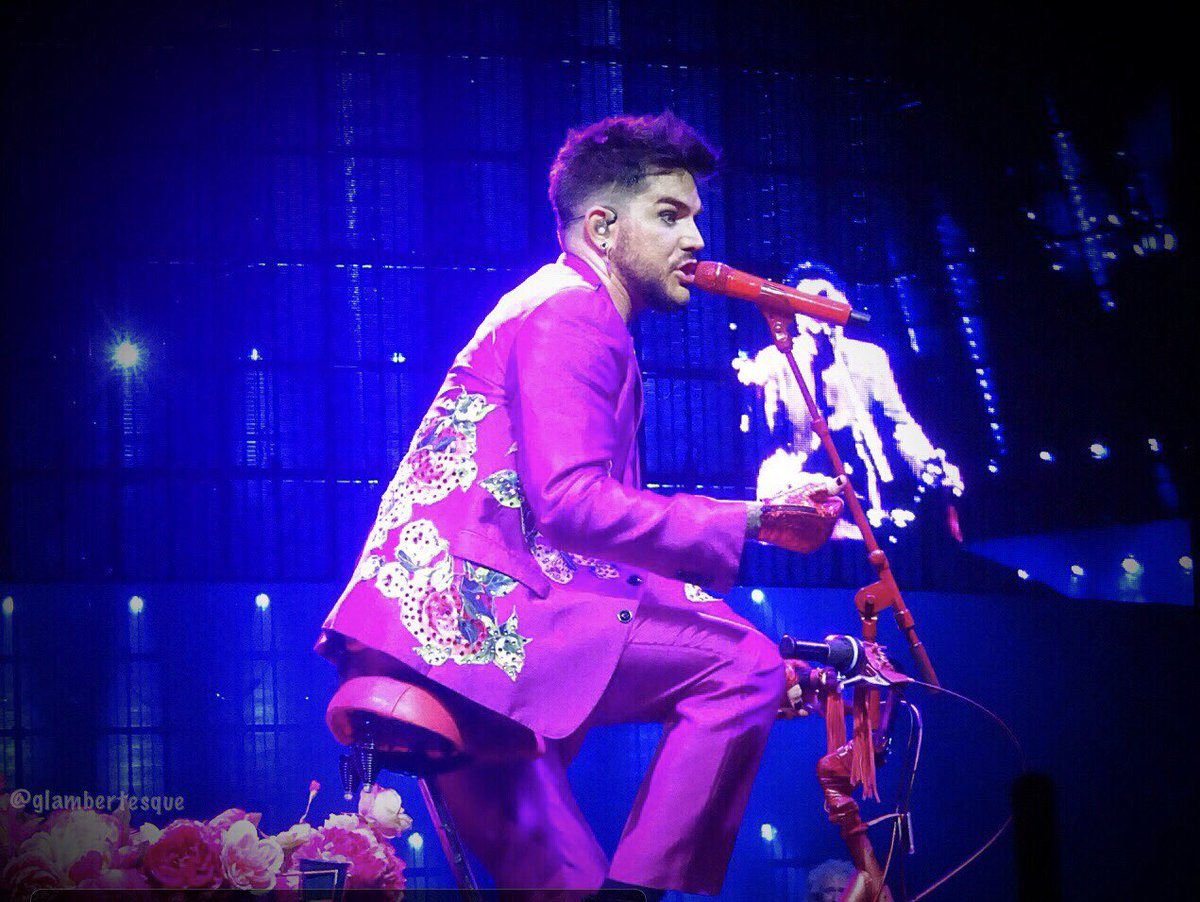glambertesque's tweet photo. So Iโm a bit obsessed w the tricycle/pedals/Adamโs heels situation.....but still managed to cut them out of my pic! ๐คฆ๐ผโโ๏ธ #throwback #QALLiverpool #AdamLambert #stillpractising ๐ท https://t.co/cn3nmwIpcS