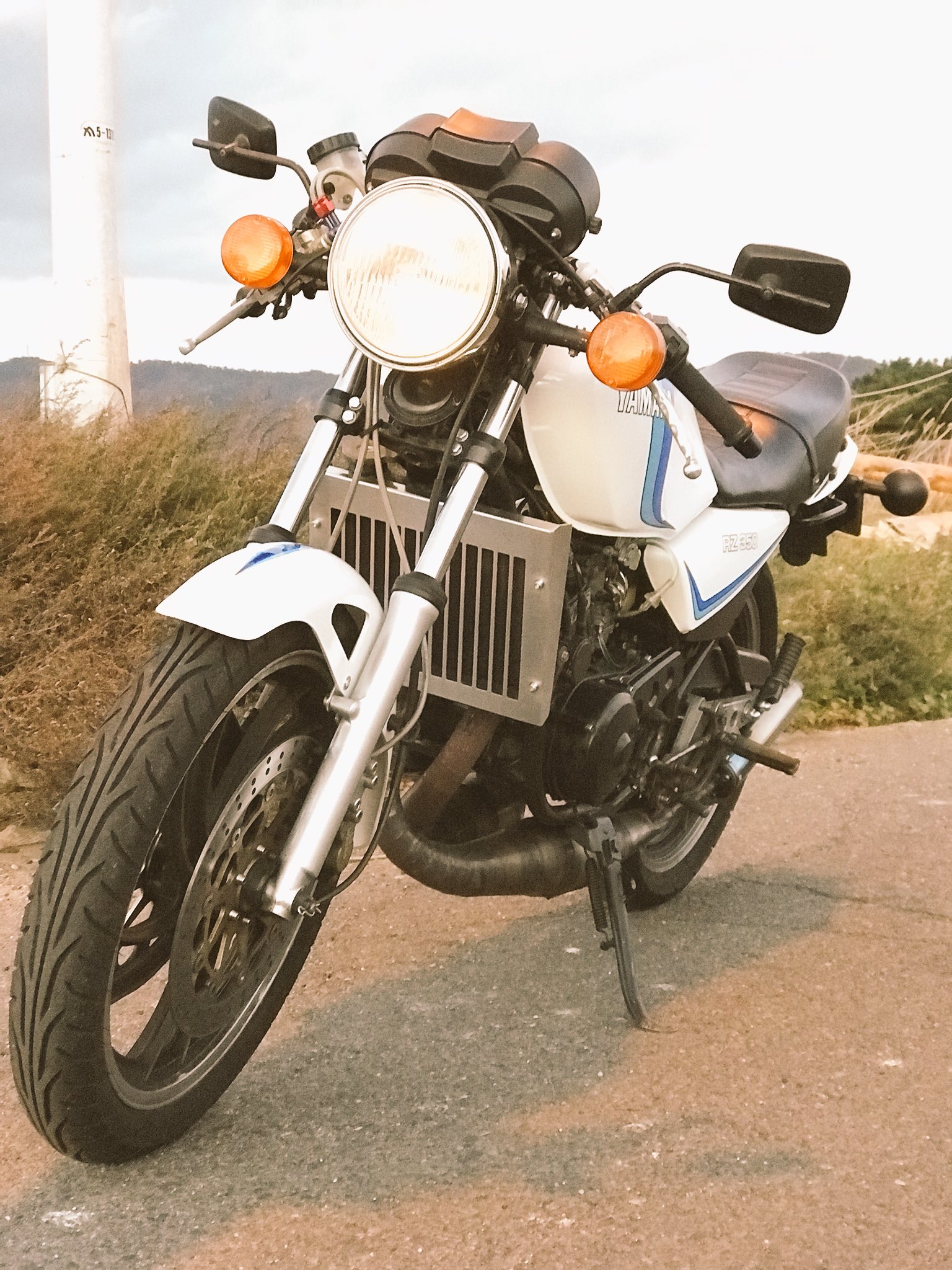 実働車外し　RZ250 取り外し エンジン　4L1検　外装　マフラー　シート 実働車外しRZ250 取り外し エンジン4L1検外装マフラーシート