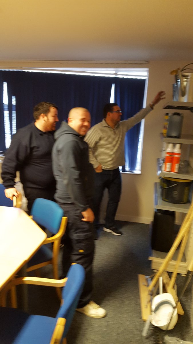 IanDallas123's tweet photo. Great to see our  @express_asphalt @AggregateUK weighbridge staff getting involved in #merchandising training as part of out new shops rollout.#WednesdayWisdom https://t.co/bTmhynHLMH