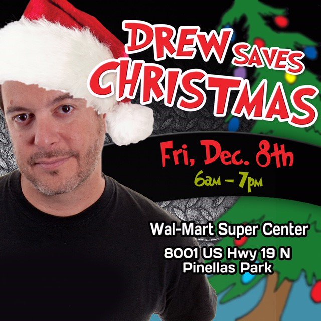 Please feel free to RT and share the updated flyer for #DrewSavesXmas this Friday! Hope you can come join us and help <a href="/ToysForTots_USA/">Toys for Tots</a> get toys to needy kids.