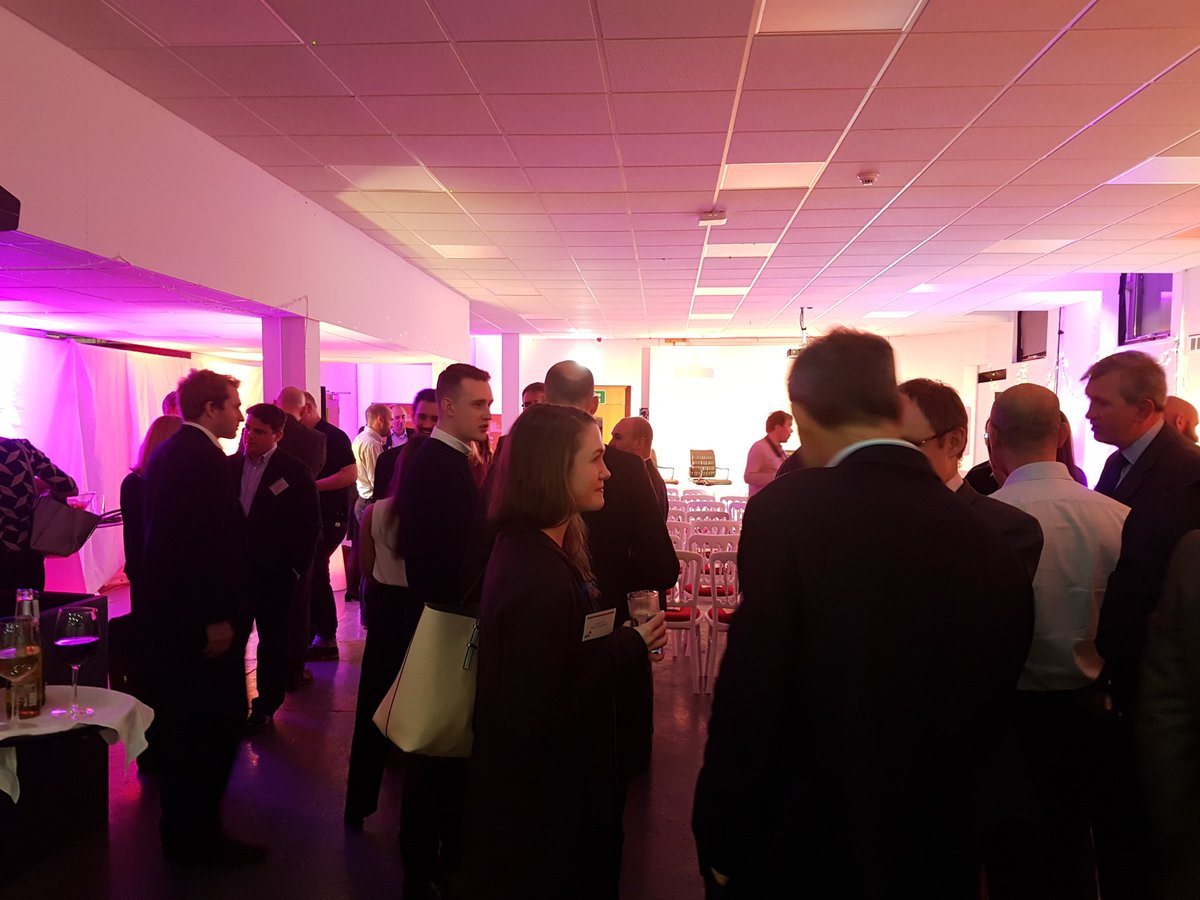 CodeBaseTech's tweet photo. Starting to bubble nicely for tonights #scale17 #scaleedinburgh @PwC_Scotland event. Going to be a full room. https://t.co/k4O2pp8rKc