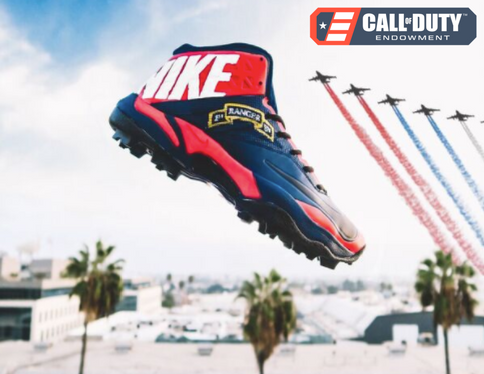 Thank you to #AlejandroVillanueva for supporting #vets with #MyCauseMyCleats! You can bid on his custom Call of Duty™ Endowment cleats here: bit.ly/CODECleats