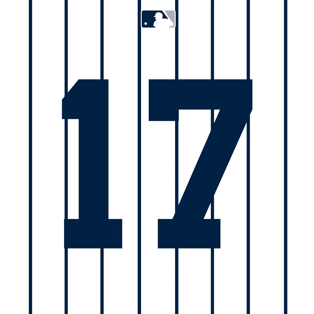 MLB Jersey Numbers auf X: „Manager Aaron Boone (@AaronBoone) is introduced  in number 17. Last worn by DH/1B Matt Holliday in 2017. #Yankees   / X