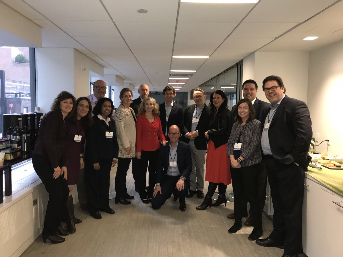 The PennCLO Alumni Network at TCB with Director Annie McKee. A good visit!