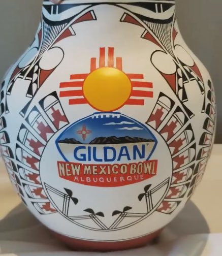 Image result for new mexico bowl trophy"