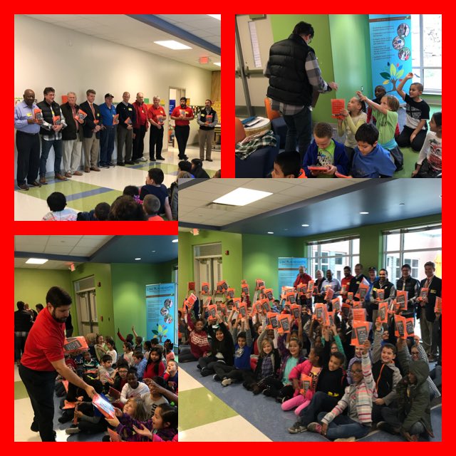 ReneAlfordAP's tweet photo. The FV Rotary Club believes in our Tigers so much that they donated 100 Kindle Fires to our 3rd graders!!! #newHEIGHTS #grateful #RotaryReaders #community @LHECMES @WCPSS @WakeESM https://t.co/xWOycRJeel