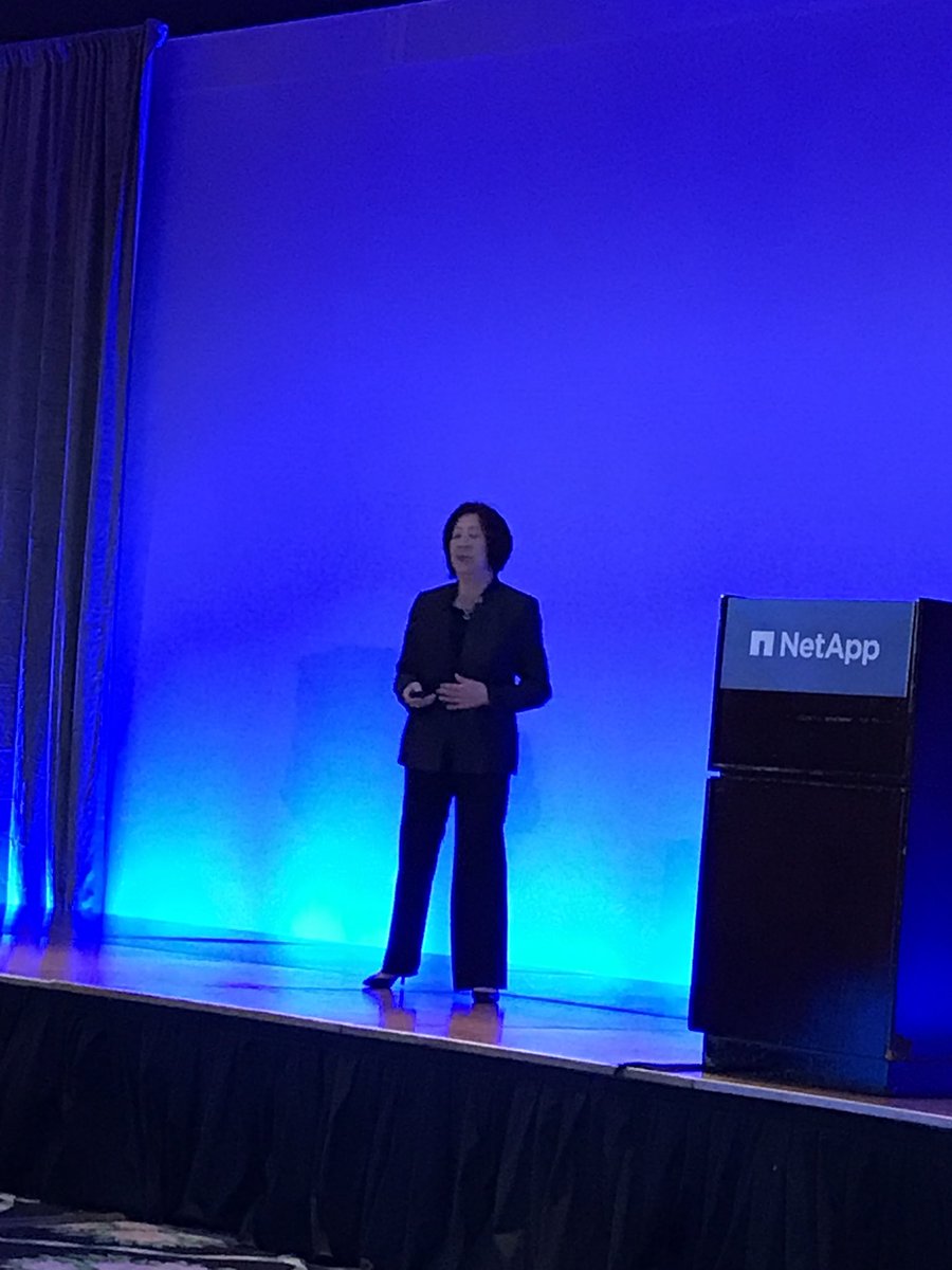 NetAppGov's tweet image. Keynote speaker, @teritakai discusses #datadrivers for #government at #PartnerSummit17