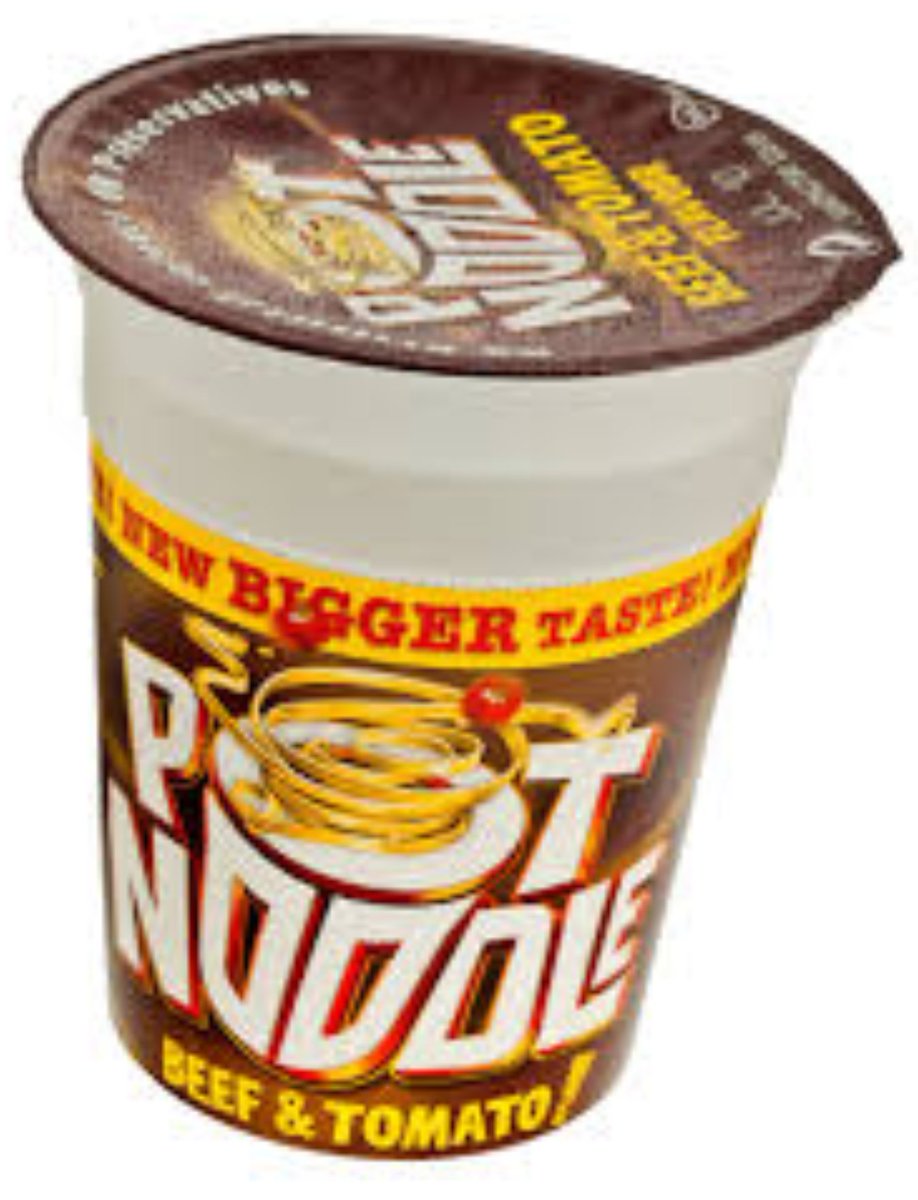 Tomorrows #StupidDealOfTheDay is 3 Beef and Tomato Pot Noddles for only £1.