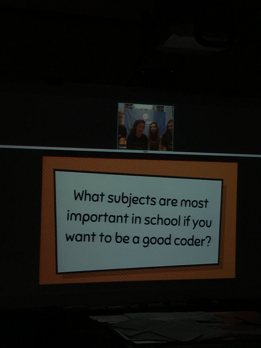 JELCSomerset's tweet photo. Today we participated in 2 webinars: Jobs In Computer Science and Girls Who Code. We enjoyed them! @SomersetPS @marinawillats https://t.co/52mNC38jSG
