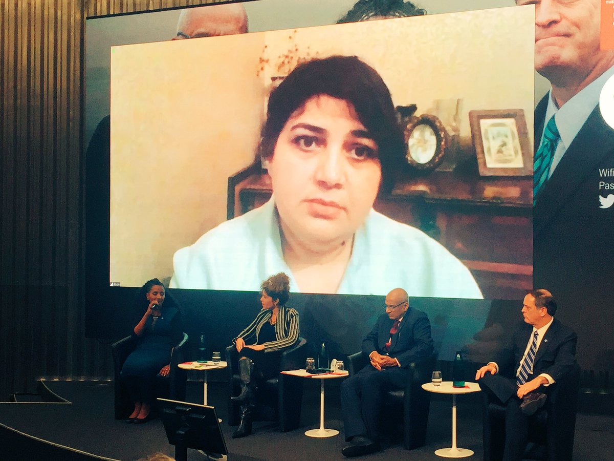 rightlivelihood's tweet photo. "We don't want to live in beautiful prisons" says #AlternativeNobel #RightLivelihood2017 @yetnebersh_lftw addressing the need of #InclusiveSocieties https://t.co/QyBd2ZM73c