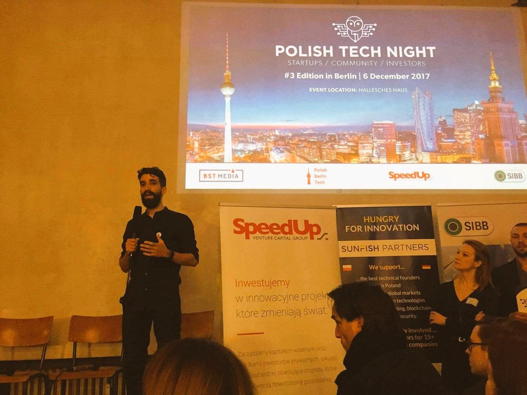 InkubatorStart's tweet photo. #PolishTechNight is on! We couldn't miss that 😎 #berlin https://t.co/TMnDgBaPgC
