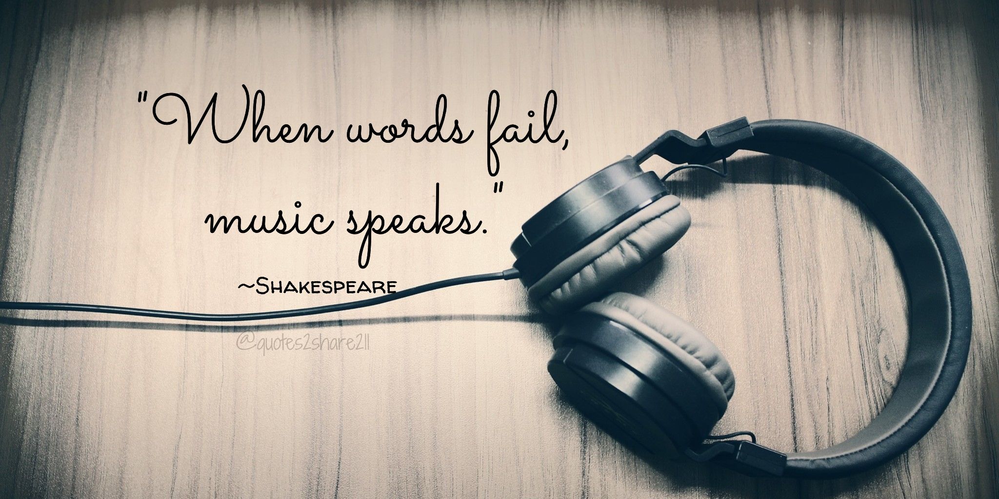 Good Life Quotes on Twitter: ""When words fail, music 