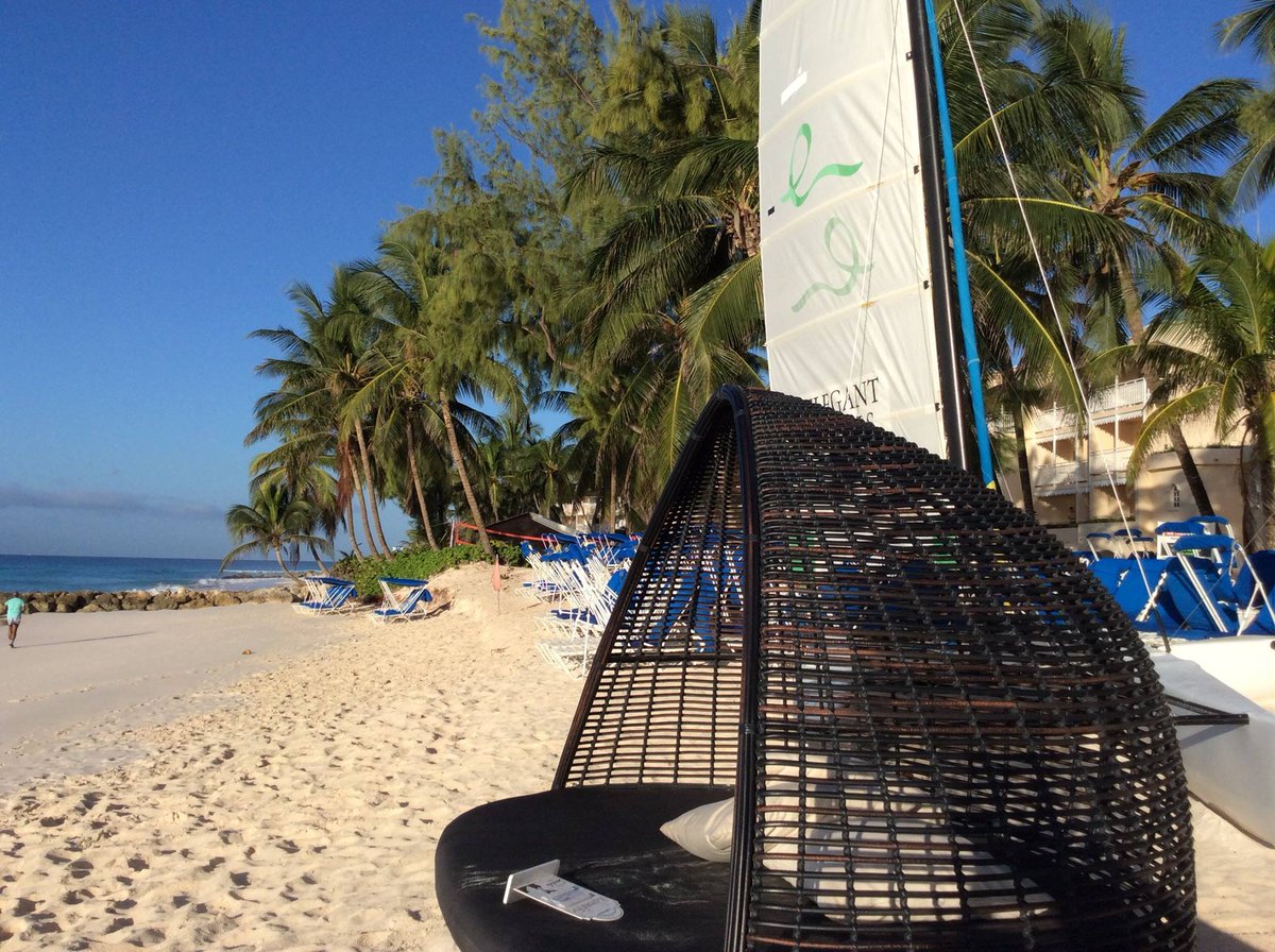 dslusserii's tweet photo. The perfect cuddle spot for you and your love awaits on the beach at #SandalsBarbados. ๐ How cute is this cozy beach bed?
#FunInTheSunVac
#Barbados
๐ท Lori Ridgell https://t.co/DNjmOhPjyn