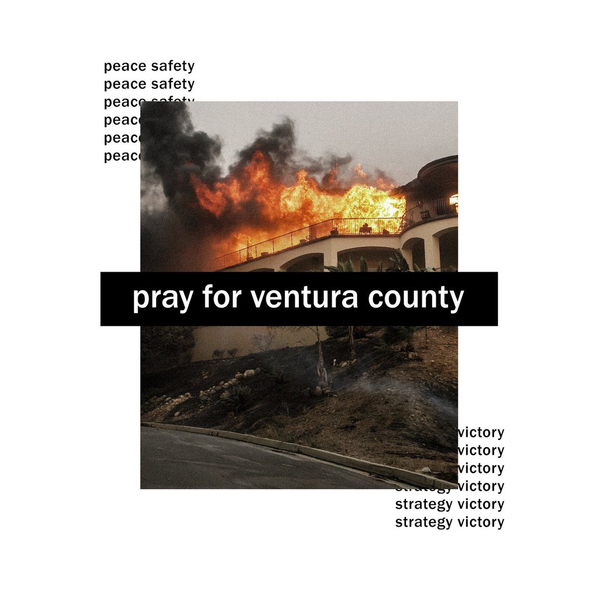 jesusculture's tweet photo. To all of the families, friends, and people of Southern California who are currently being affected by the Thomas Fire in Ventura County: We are with you, we are praying for you, and you are not alone. We are so thankful for those who are risking their lives to protect others.... https://t.co/L0SpY8NEhS