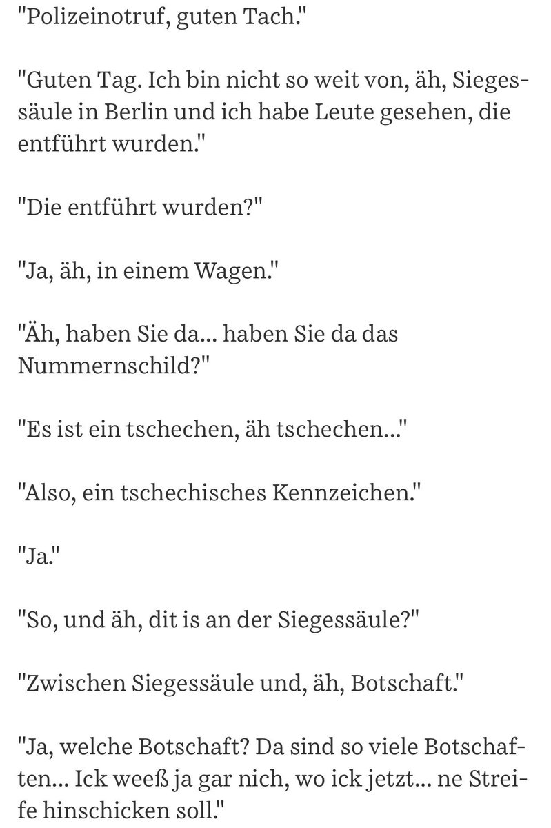 Matthias Gebauer On Twitter Ein Dialog Den Selbst Sven Regener Nicht Schoner Hatte Schreiben Konnen